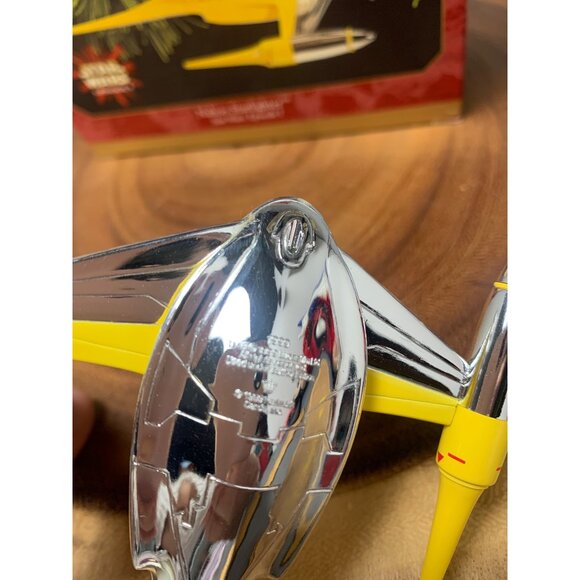 Hallmark Keepsake Ornament Star Wars Naboo Starfighter Episode I 1999 Handcrafte - Picture 4 of 9